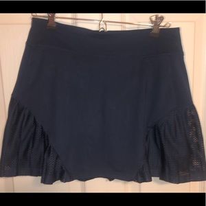 Navy Blue Under Armour tennis skirt